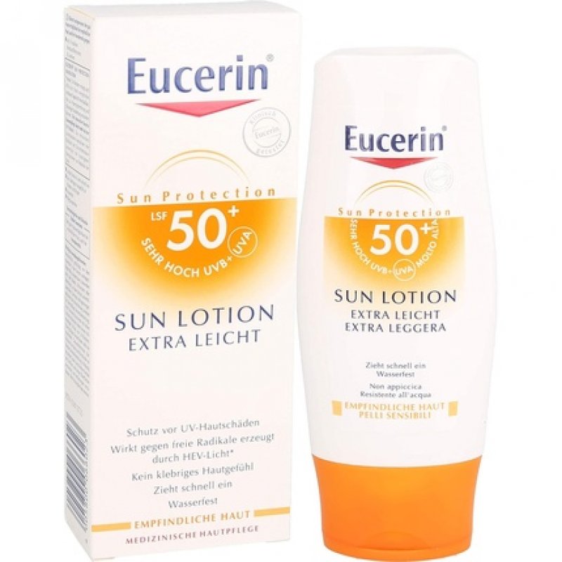 Eucerin Sensitive Protect Sun Lotion Extra Light SPF 50 150ml