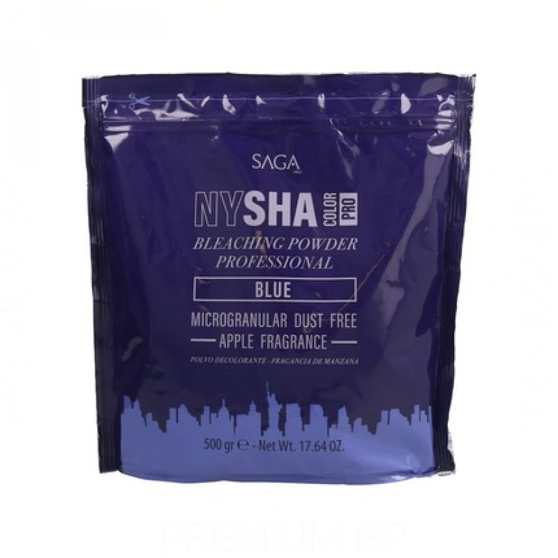 Saga Nysha Bleaching Powder Blue 500g