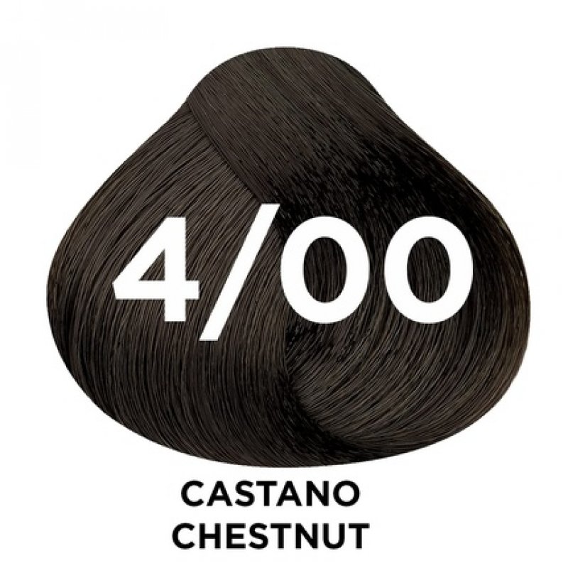 Vitalcare Hair Color Cream with Silk Proteins 4/00 Chestnut