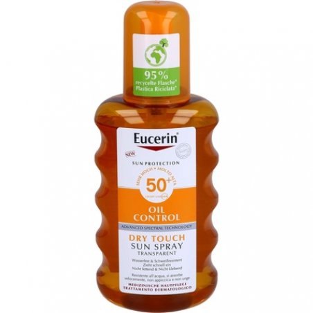 Eucerin Sun Oil Control Body Transparent Spray SPF 50 200ml
