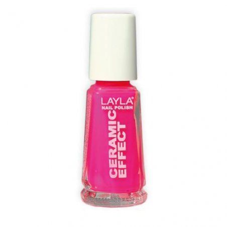Layla Cosmetics Smalto Layla Ceramic Effect nail polish 10 ml Pink Gloss
