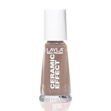 Layla Cosmetics Smalto Layla Ceramic Effect vernis à ongles 10 ml Marron Gloss