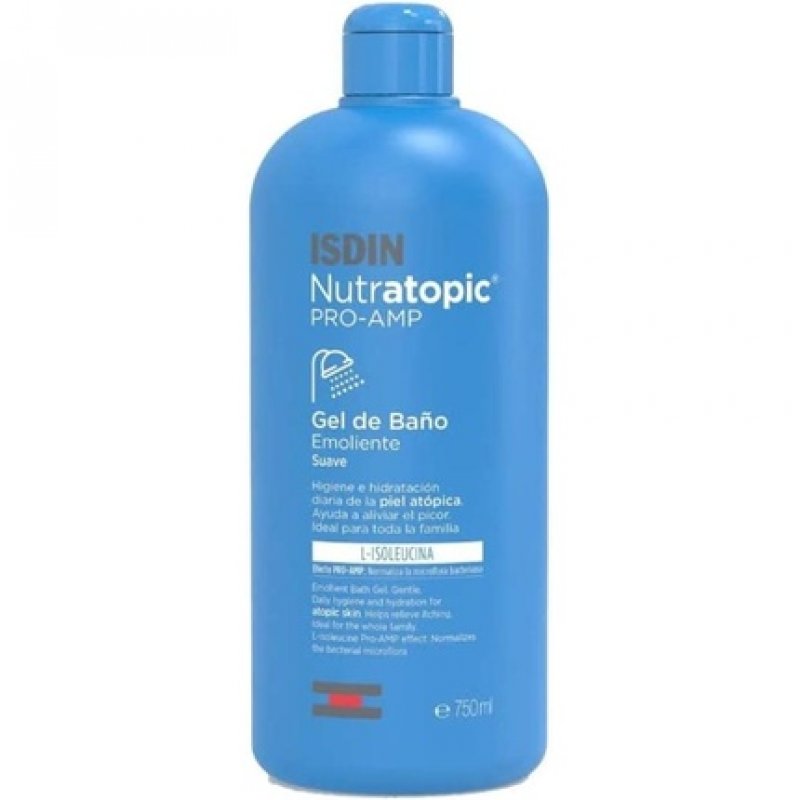 ISDIN Nutratopic PRO-AMP Emollient Bath Gel 750ml