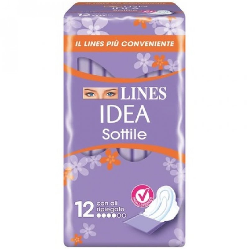 LINES Idea Thin Day Pads with Wings