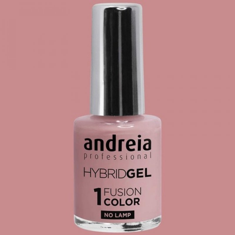 Andreia Professional Hybrid Gel Nail Polish Fusion Color H12 Natural Nude Tan - Shades of Nudes - Soft Shades