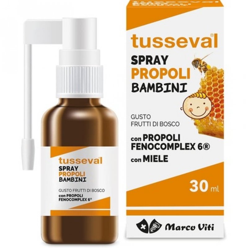Marco Viti Farmaceutici Tusseval Throat Spray for Children
