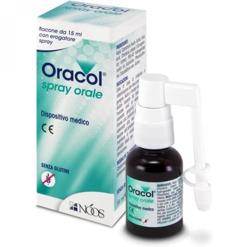 Noos Oracol Oral Spray Anti-Irritations and Inflammations Medical Device 15ml
