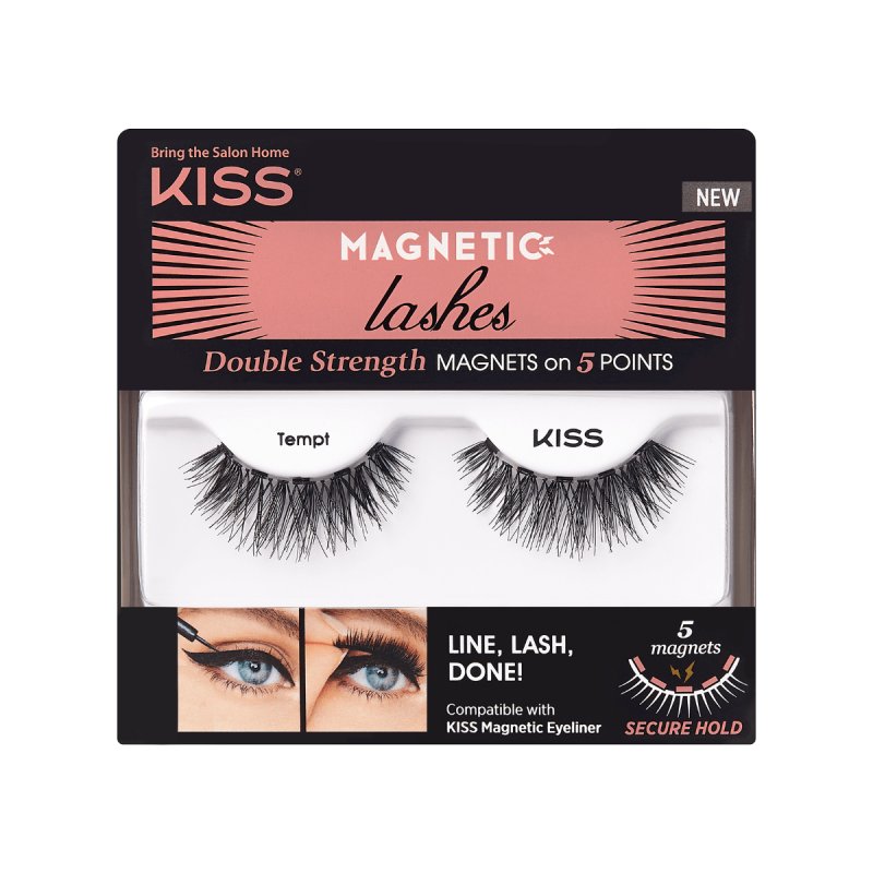 KISS Magnetic Lash Collection False Eyelashes Tempt