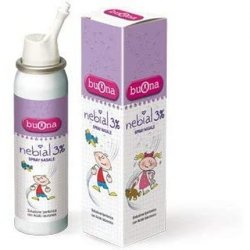 Nebial 3% Nasal Spray with Hypertonic Solution and Hyaluronic Acid