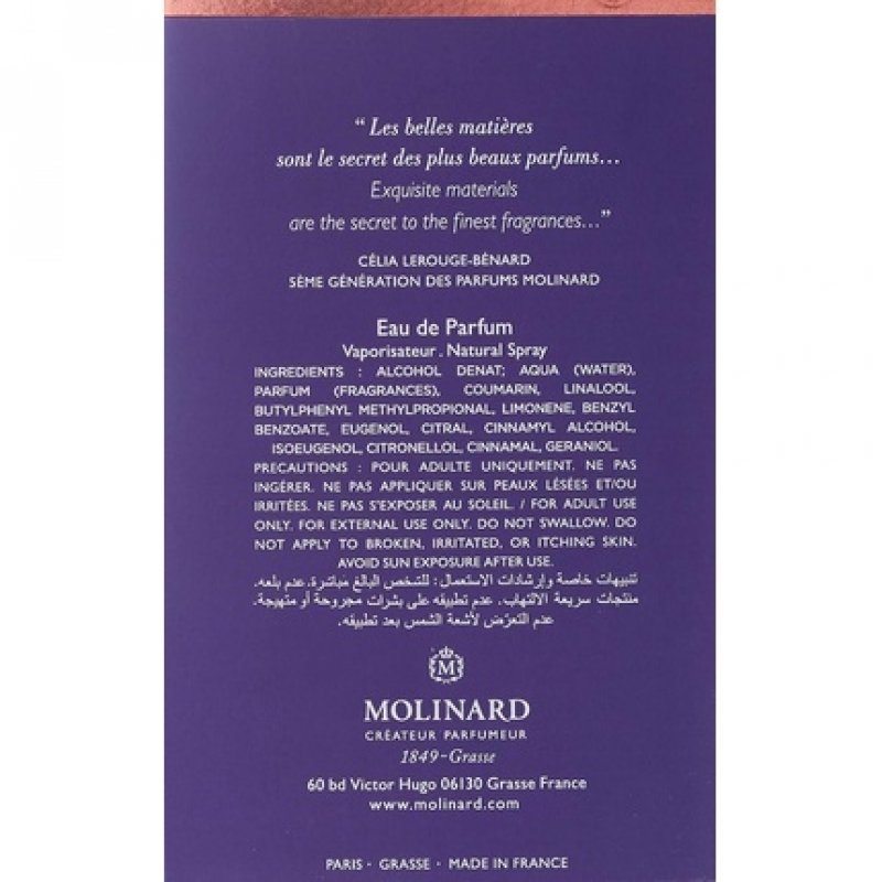 Molinard Cuir Les Elements EDP 75ml