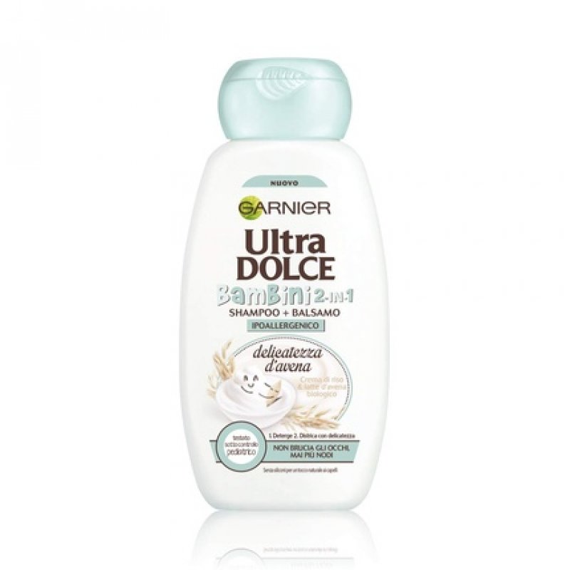 Garnier Ultra Dolce Delicatezza d'Avena 2in1 Kids Shampoo for Delicate Hair and Scalp 300ml