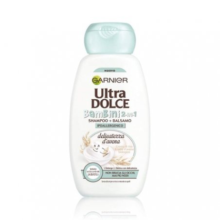Garnier Ultra Dolce Delicatezza d'Avena 2in1 Kids Shampoo for Delicate Hair and Scalp 300ml