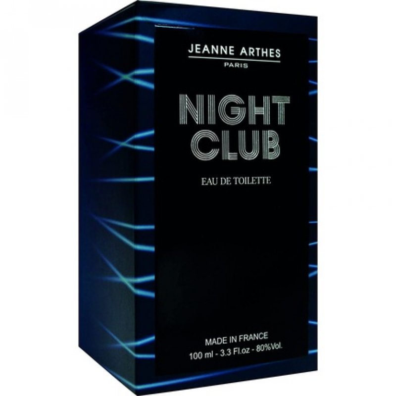 Jeanne Arthes Night Club Eau de Toilette for Men Made in France 100ml