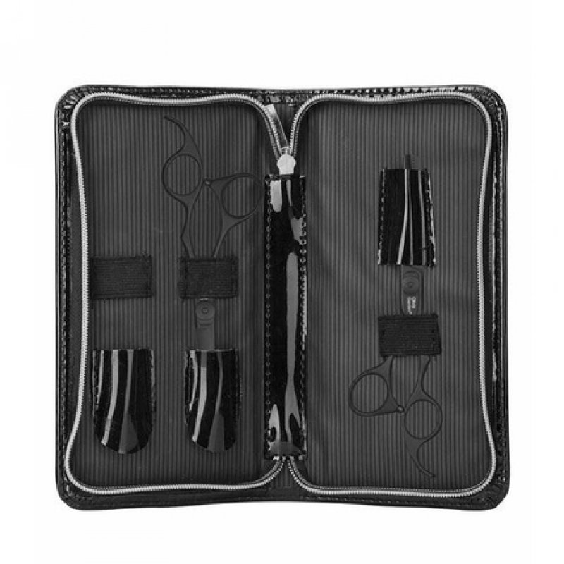 Olivia Garden SilkCut Matt Black Shear Set