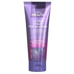 Biovax Ultra Violet Intensive Regenerating Clay Shampoo for Blonde and Gray Hair 200ml