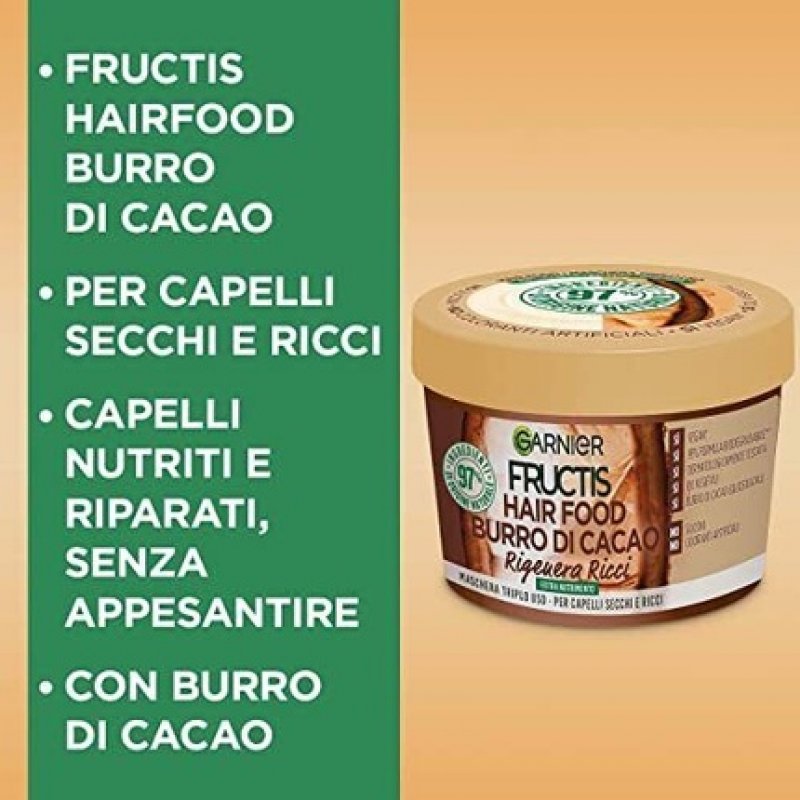 Garnier Fructis Hair Food Regenerating Cocoa Butter Hair Mask for Dry Hair