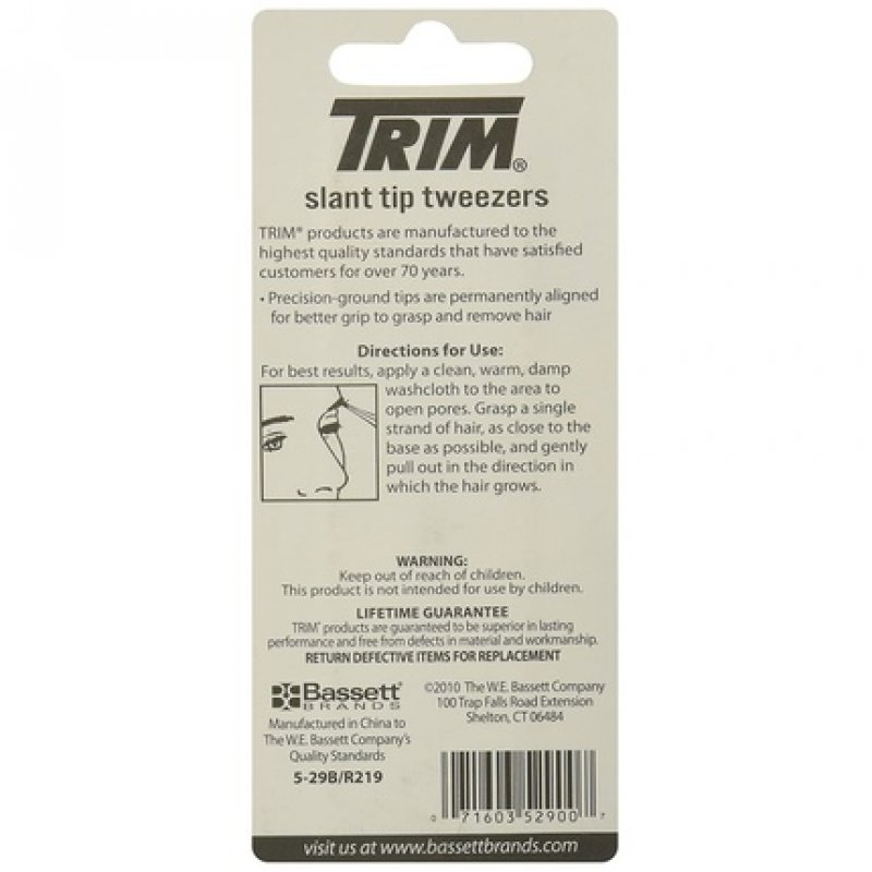 Trim Slant Tip Tweezers