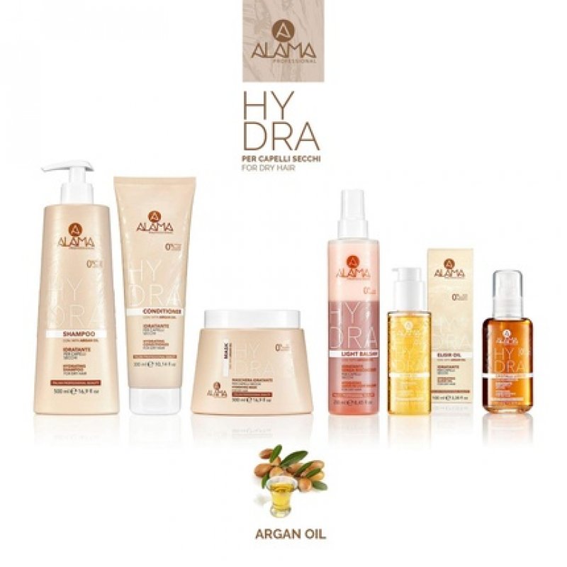 Alama Professional Hydra Hydrating Liquid Crystals with Argan Oil for Dry Hair 100ml