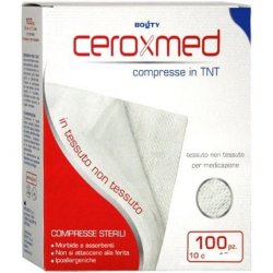 Ceroxmed Non-Woven Fabric Gauze Compress 10x10cm