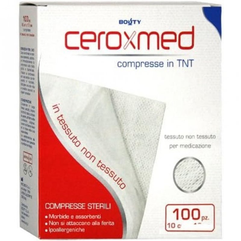 Ceroxmed Non-Woven Fabric Gauze Compress 10x10cm