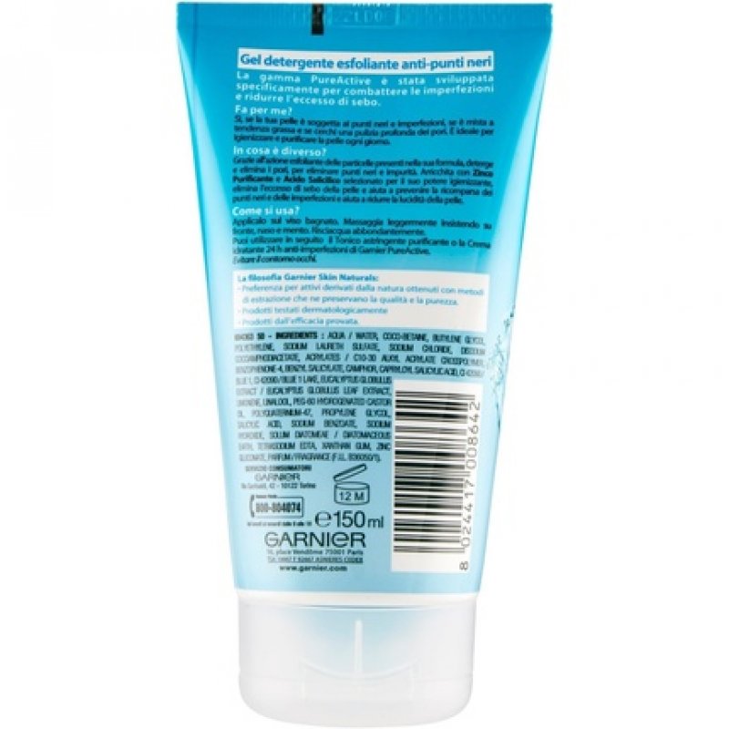 Pure Active - Peeling Detergent Gel 150ml