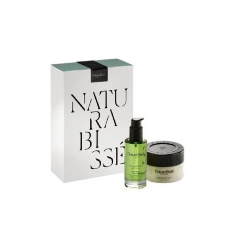 NATURA BISSE Diamond Well-Living Kit Body Oil 100ml Body Scrub 200g