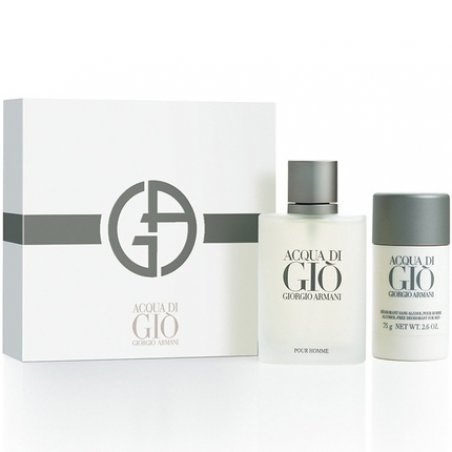 Giorgio Armani Acqua Di Gio Gift Set 100ml Eau De Toilette Spray 75ml Deodorant