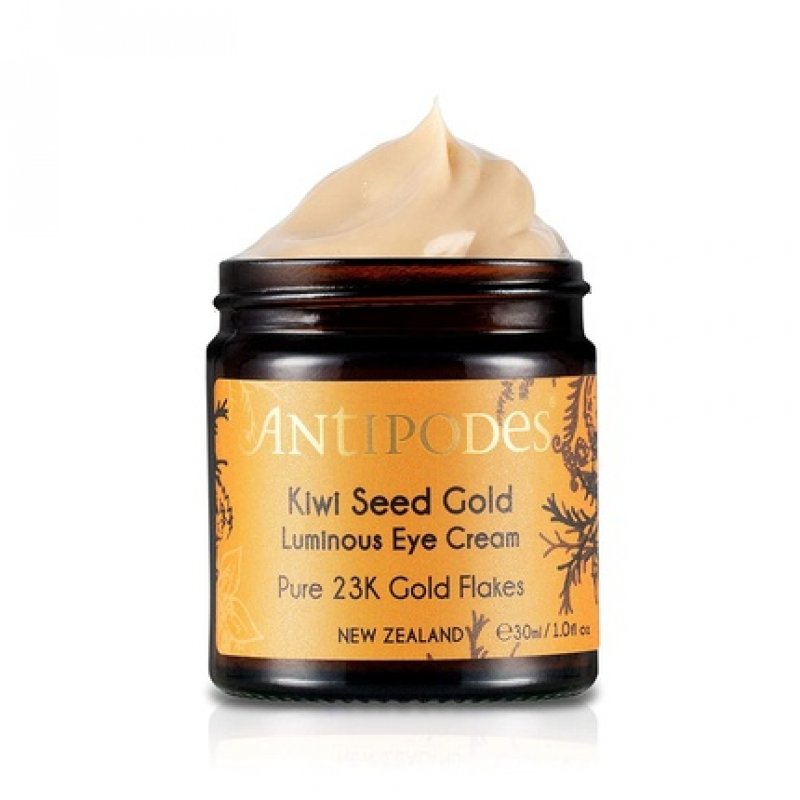 Antipodes Kiwi Seed Oil Eye Cream 100 Natural Cruelty-Free Vegan Fragrance-Free and Anti-Aging 30ml