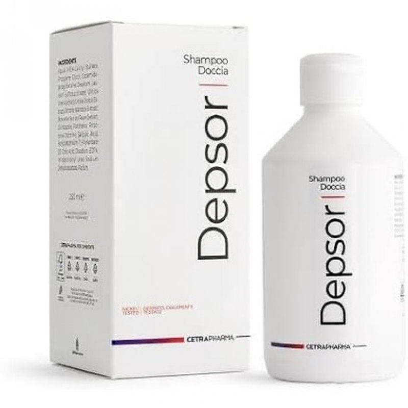 Cetra Pharma Depsor Shower Shampoo 250ml
