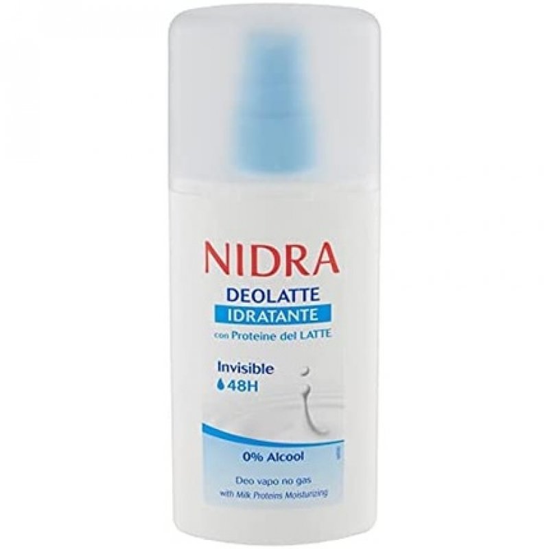 Nidra Deolatte Hydrating Moisture Deodorant Spray 48H 75ml