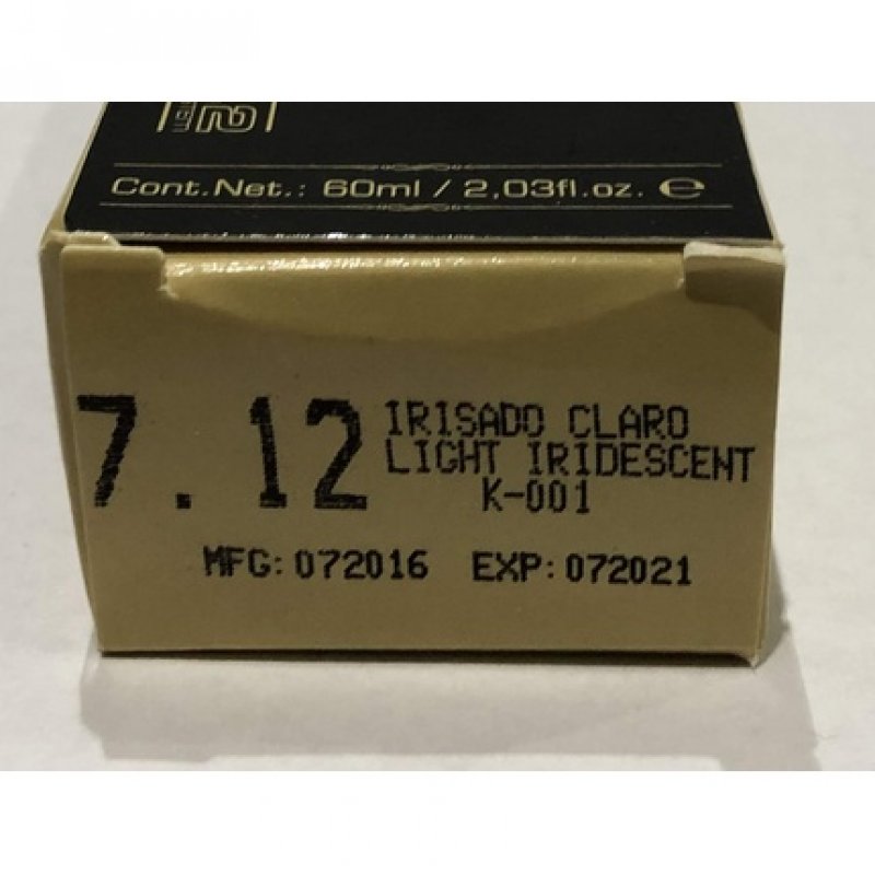 Eva Professional Divina Hair Color Cream 60ml 07.12 Light Iridescent