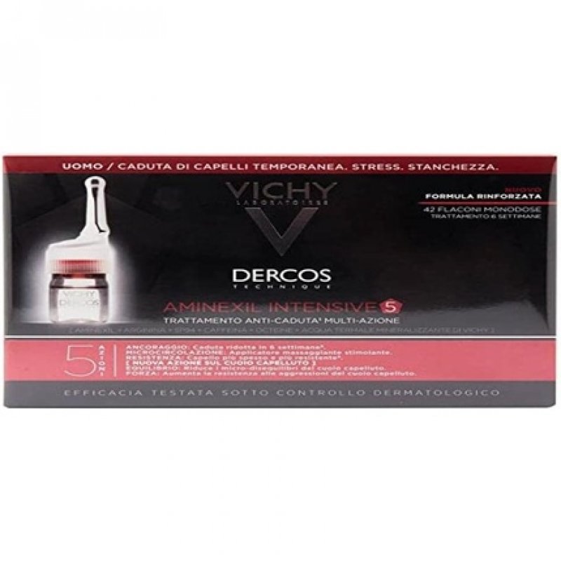 Vichy Dercos Aminexil Clinical 5 Men 42 Monodoses