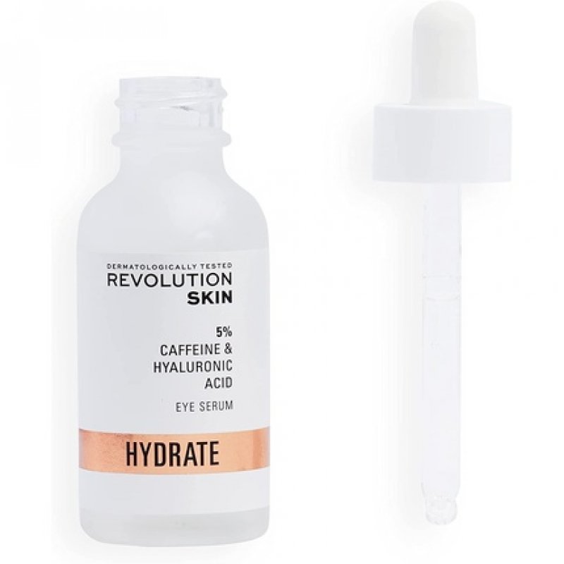 Revolution Skincare 5% Caffeine and Hyaluronic Acid Under Eye Serum 30ml