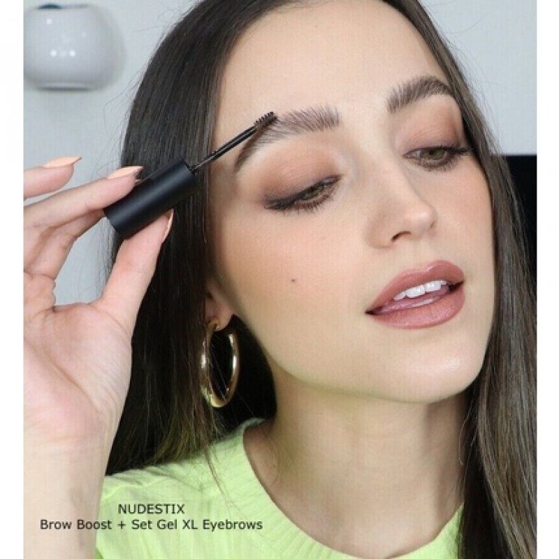 Nudestix Brow Boost and Set Gel XL Long Wearing Non Flaking Clear Brow Gel NIB
