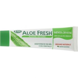Aloe Fresh Crystal Mint Aloe Vera Gel Toothpaste with Crystals