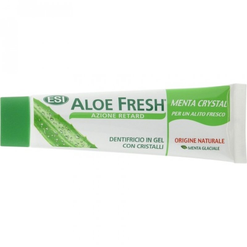 Aloe Fresh Crystal Mint Aloe Vera Gel Toothpaste with Crystals