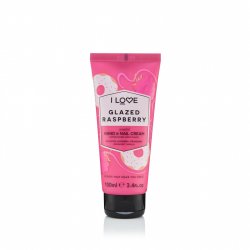 I Love Signature Glazed Raspberry Rejuvenating Hand and Nail Cream with Shea Butter and Organic Coconut Oil 100ml