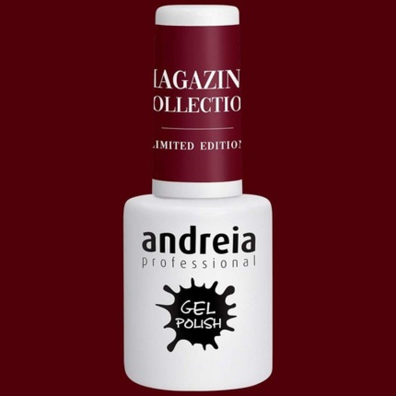 Andreia Semi-Permanent Nail Gel Polish for UV/LED Lamp Intense Shine and 4 weeks Lasting French Manicure Nail Gel