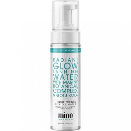 Minetan Body.Skin Radiant Glow Self Tan Water Clear Base Self Tanner Water