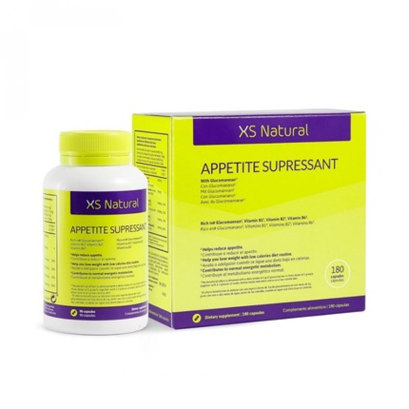 XS Natural Appetite Suppressant Satiating Tablets with Appetite-Suppressing Effect
