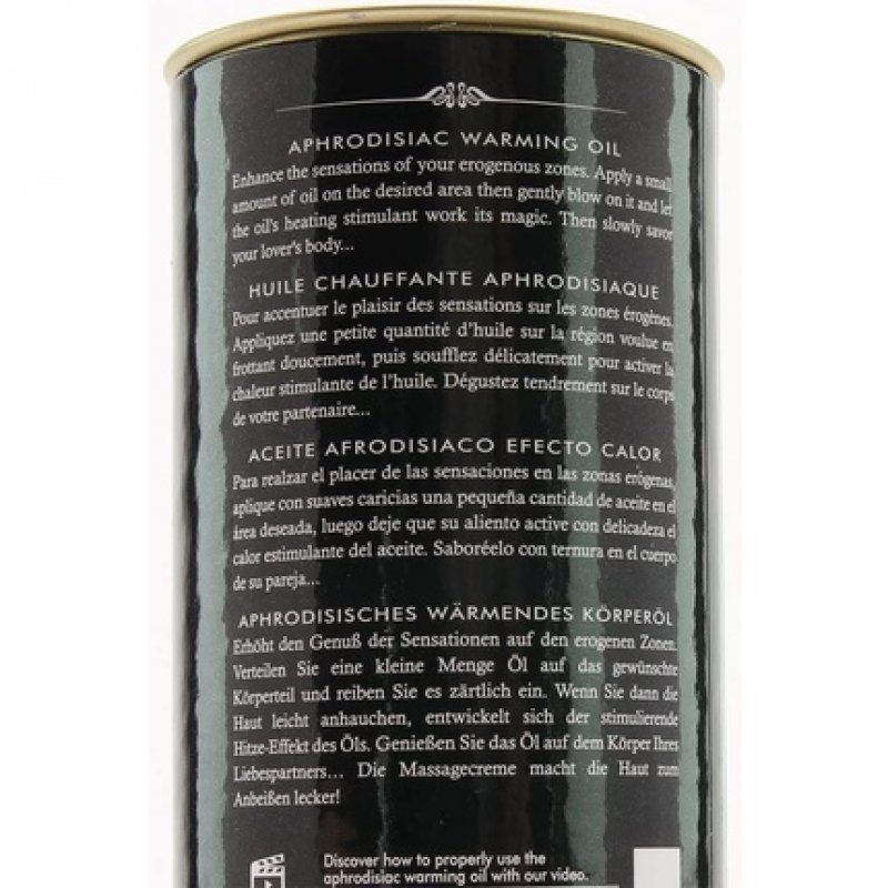 Shunga Aphrodisiac Warming Oil 100ml Green