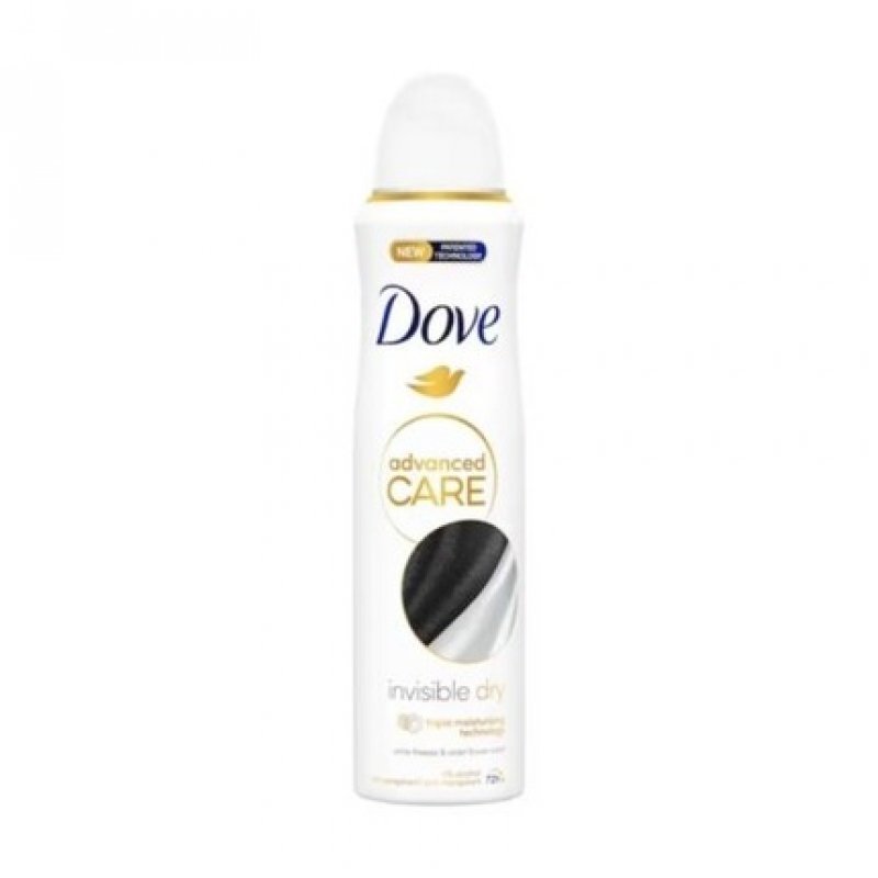 Dove Advanced Care Invisible Dry Deodorant Spray with Anti-Smudge Formula 150ml