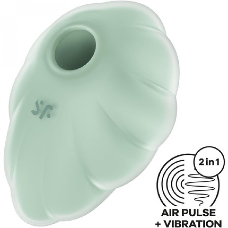 Satisfyer Cloud Dancer 9cm Air Pulse Technology Clitoral Stimulation 2 Separately Controllable Motors 11 Pressure Wave