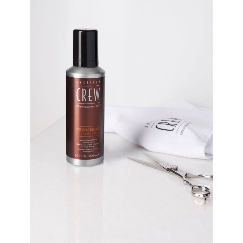 American Crew Tech Series Control Foam Hair mousse 200 ml Fixation