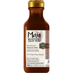 Maui Moisture Smoothing Vanilla Bean Conditioner 385ml - Moisturizing Hair Care with Vanilla Bean, Cocoa Butter, and