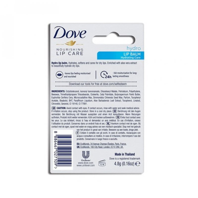 Dove Nourishing Lipcare Hydrating Lip Balm 4.8g
