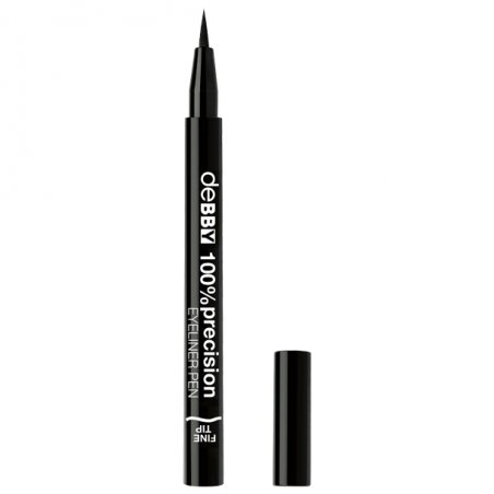 100% Precision Fine Pen Eyeliner 01 Black