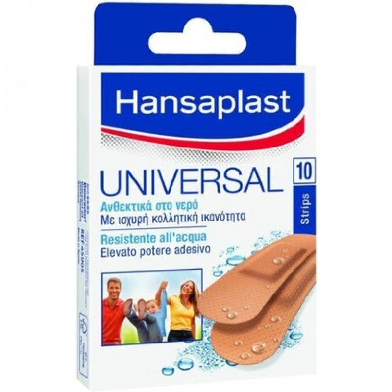 Hansaplast Universal Adhesive Bandage Assorted 10 Pieces