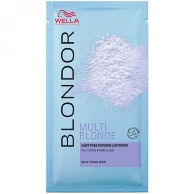 Wella Blondor Multi Blonde Powder 30g Sachet Light Blonde