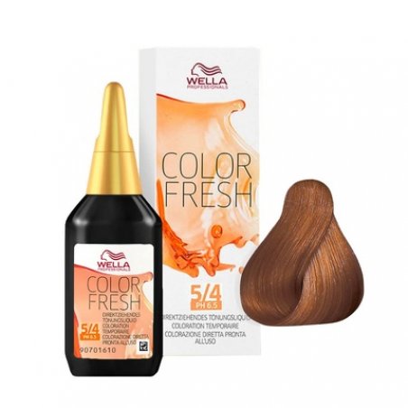 Wella Color Fresh 5/4 Light Brown Red 75ml